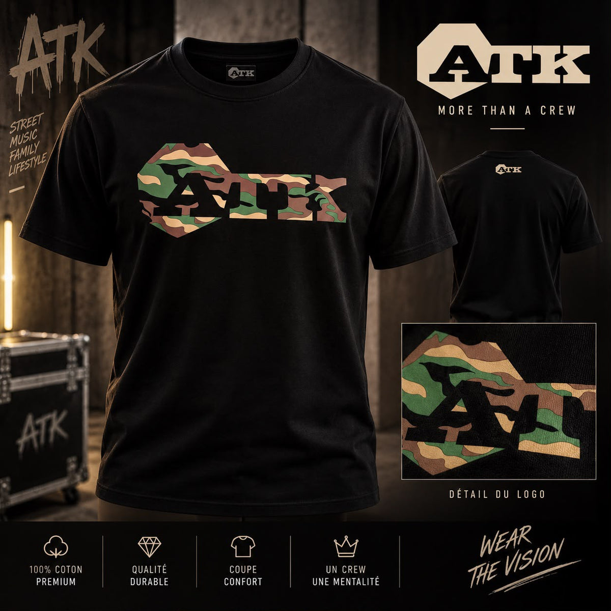 T-shirt ATK (vente flash)
