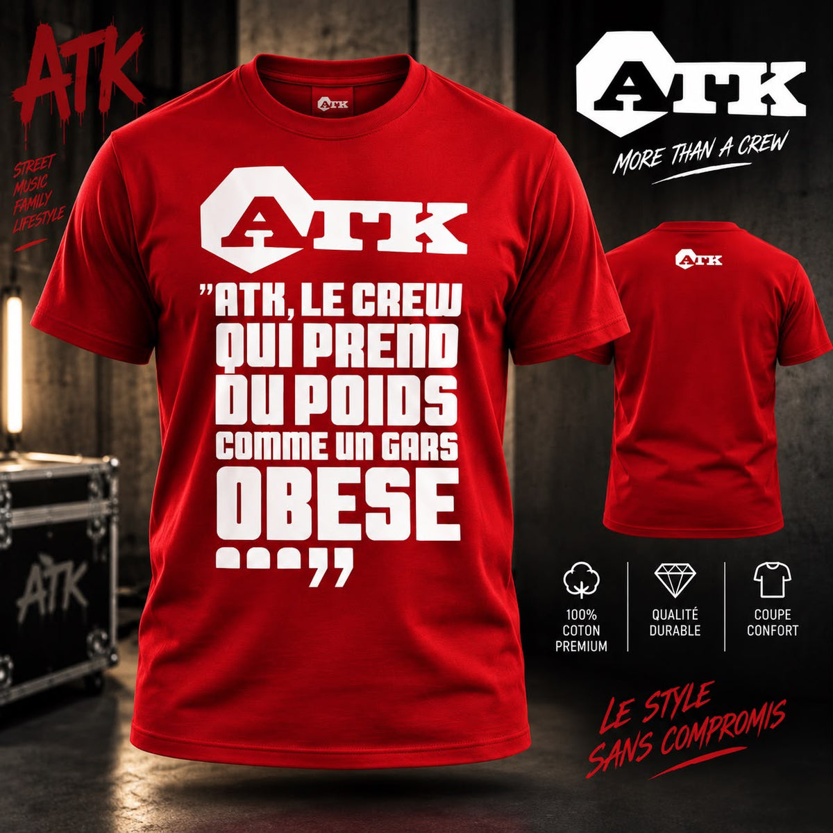 T-shirt ATK (vente flash)